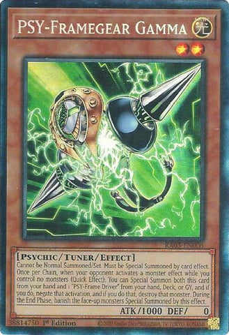 PSY-Framegear Gamma [RA05-EN006] Collector's Rare - Yugioh Cards For Your TCG Needs!