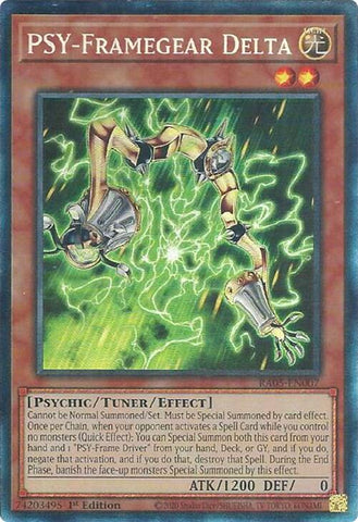 PSY-Framegear Delta [RA05-EN007] Collector's Rare - Yugioh Cards For Your TCG Needs!
