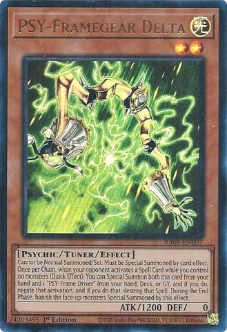 PSY-Framegear Delta [RA05-EN007] Ultra Rare - Yugioh Cards For Your TCG Needs!