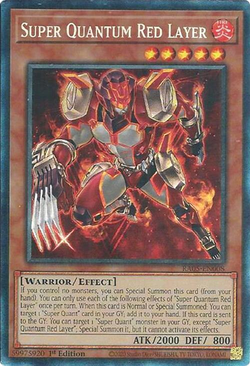 Super Quantum Red Layer [RA05-EN008] Collector's Rare - Yugioh Cards For Your TCG Needs!
