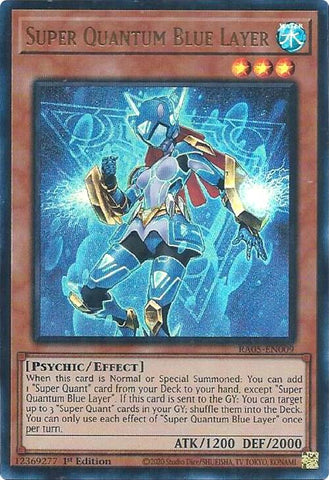 Super Quantum Blue Layer [RA05-EN009] Ultra Rare - Yugioh Cards For Your TCG Needs!
