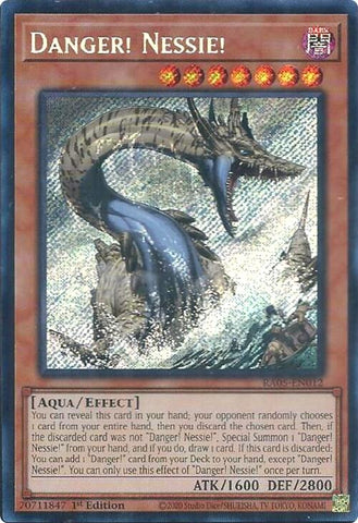 Danger! Nessie! [RA05-EN012] Secret Rare - Yugioh Cards For Your TCG Needs!