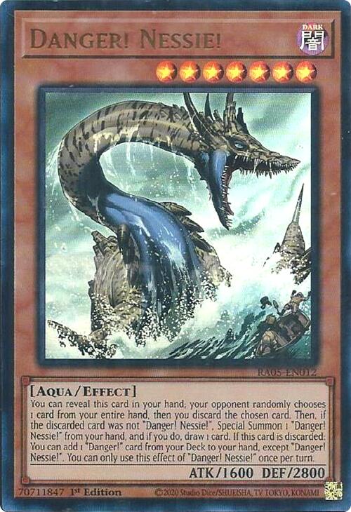 Danger! Nessie! [RA05-EN012] Ultra Rare - Yugioh Cards For Your TCG Needs!
