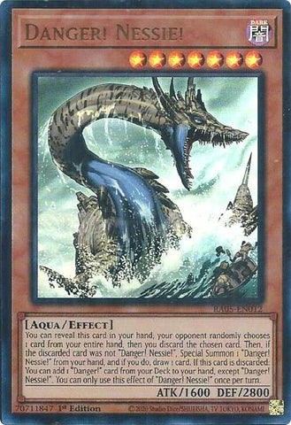 Danger! Nessie! [RA05-EN012] Ultra Rare - Yugioh Cards For Your TCG Needs!