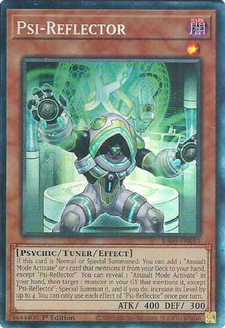 Psi-Reflector [RA05-EN013] Collector's Rare - Yugioh Cards For Your TCG Needs!
