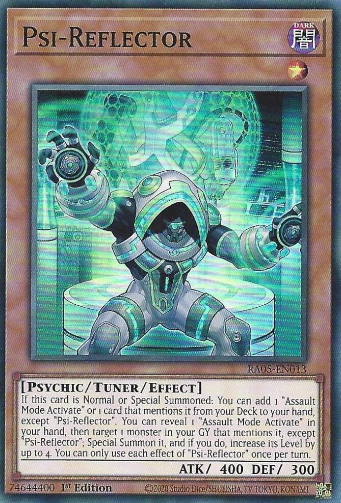 Psi-Reflector [RA05-EN013] Super Rare - Yugioh Cards For Your TCG Needs!