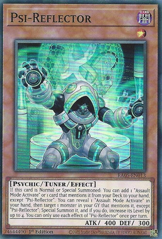 Psi-Reflector [RA05-EN013] Super Rare - Yugioh Cards For Your TCG Needs!
