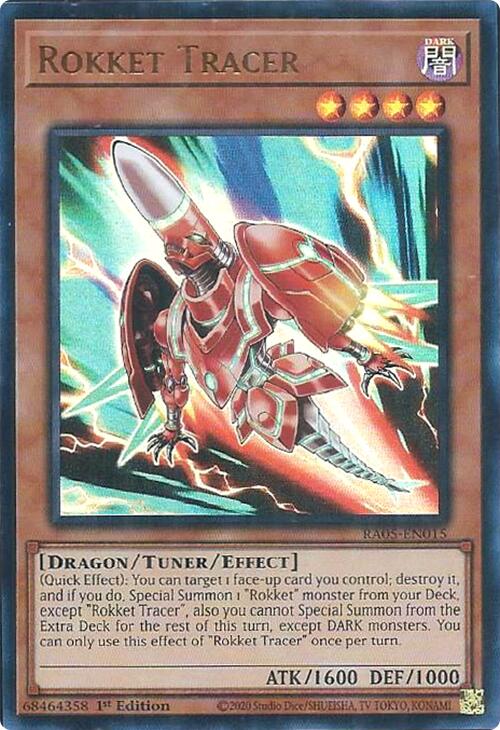 Rokket Tracer [RA05-EN015] Ultra Rare - Yugioh Cards For Your TCG Needs!