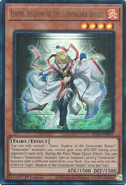 Loptr, Shadow of the Generaider Bosses [RA05-EN016] Ultra Rare - Yugioh Cards For Your TCG Needs!