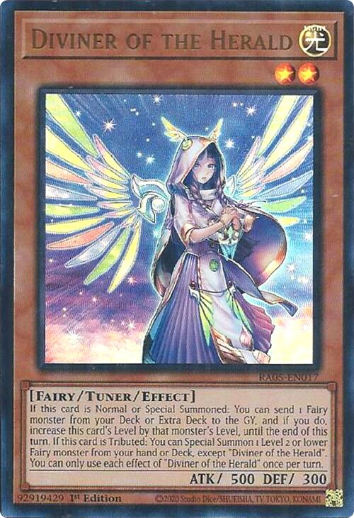 Diviner of the Herald [RA05-EN017] Ultra Rare - Yugioh Cards For Your TCG Needs!