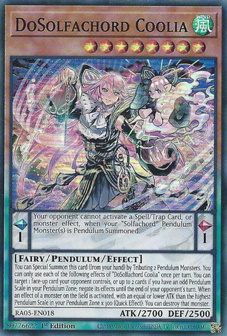DoSolfachord Coolia [RA05-EN018] Super Rare - Yugioh Cards For Your TCG Needs!