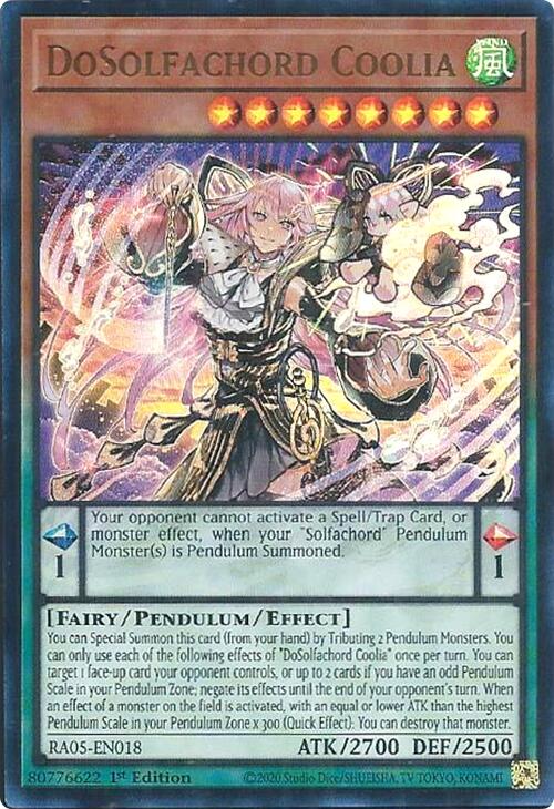 DoSolfachord Coolia [RA05-EN018] Ultra Rare - Yugioh Cards For Your TCG Needs!