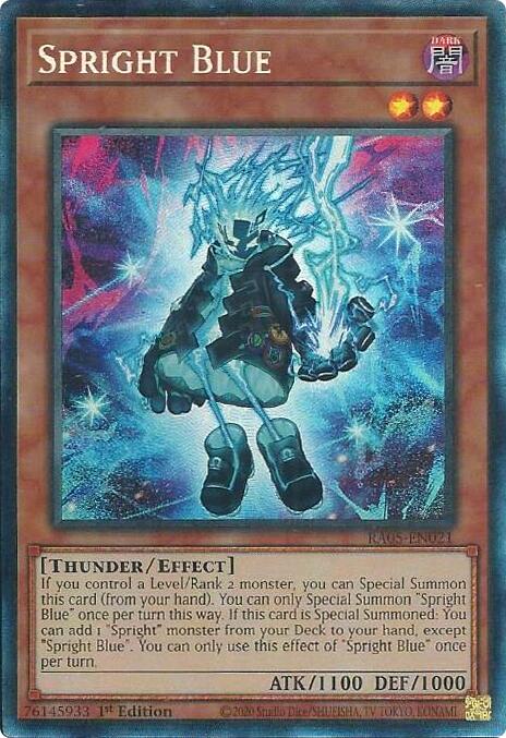 Spright Blue [RA05-EN021] Collector's Rare - Yugioh Cards For Your TCG Needs!