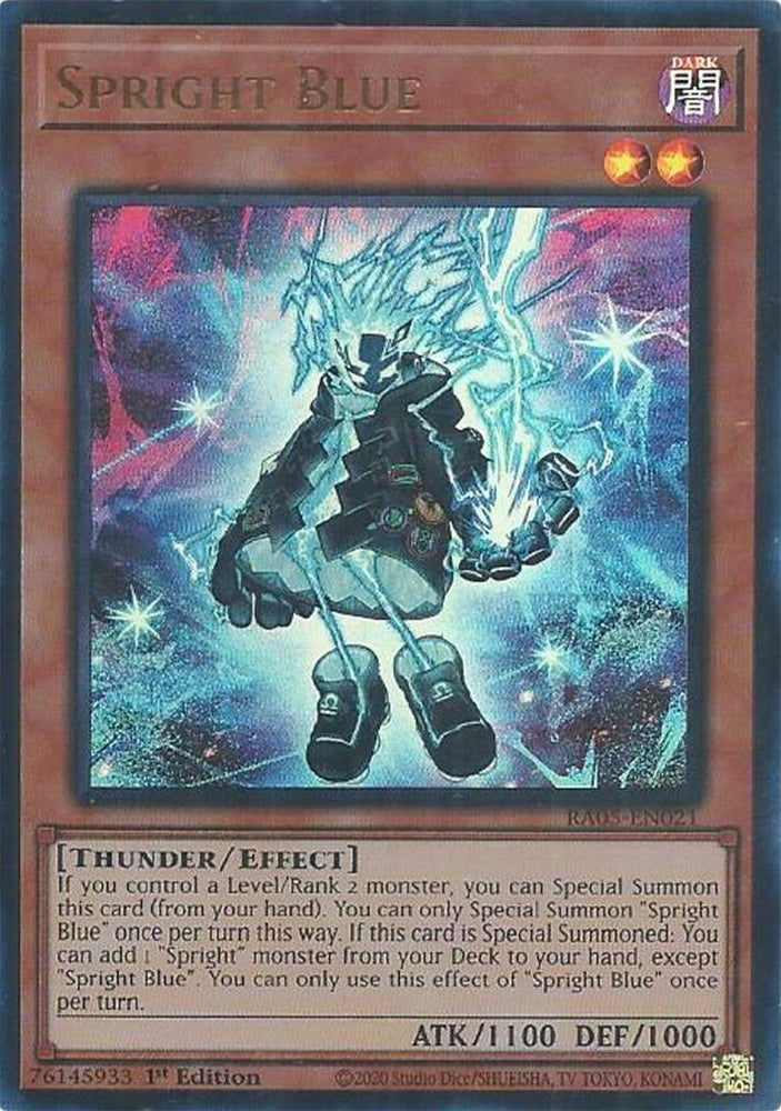 Spright Blue [RA05-EN021] Ultra Rare - Yugioh Cards For Your TCG Needs!