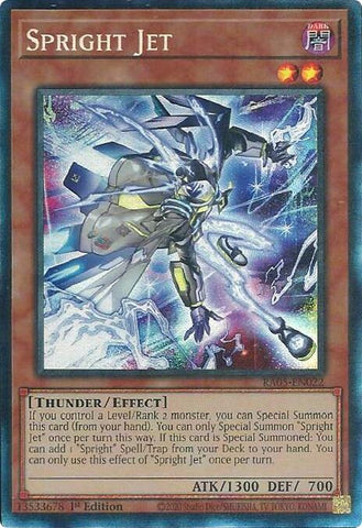 Spright Jet [RA05-EN022] Collector's Rare - Yugioh Cards For Your TCG Needs!