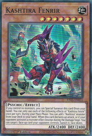 Kashtira Fenrir [RA05-EN024] Super Rare - Yugioh Cards For Your TCG Needs!