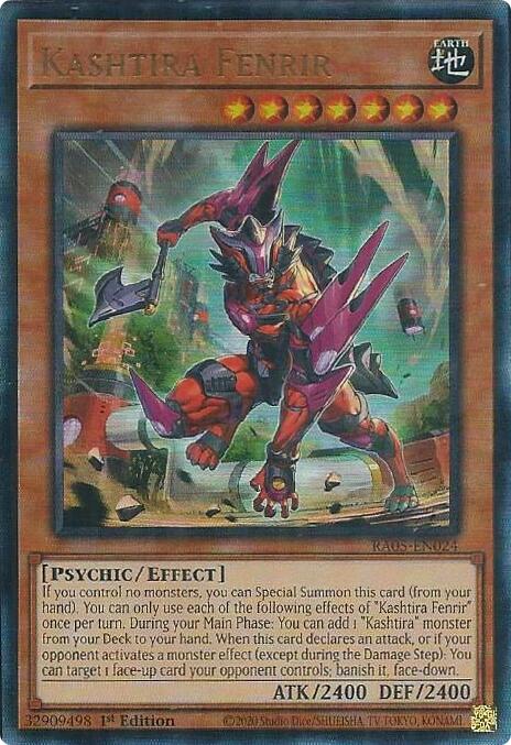 Kashtira Fenrir [RA05-EN024] Ultimate Rare - Yugioh Cards For Your TCG Needs!