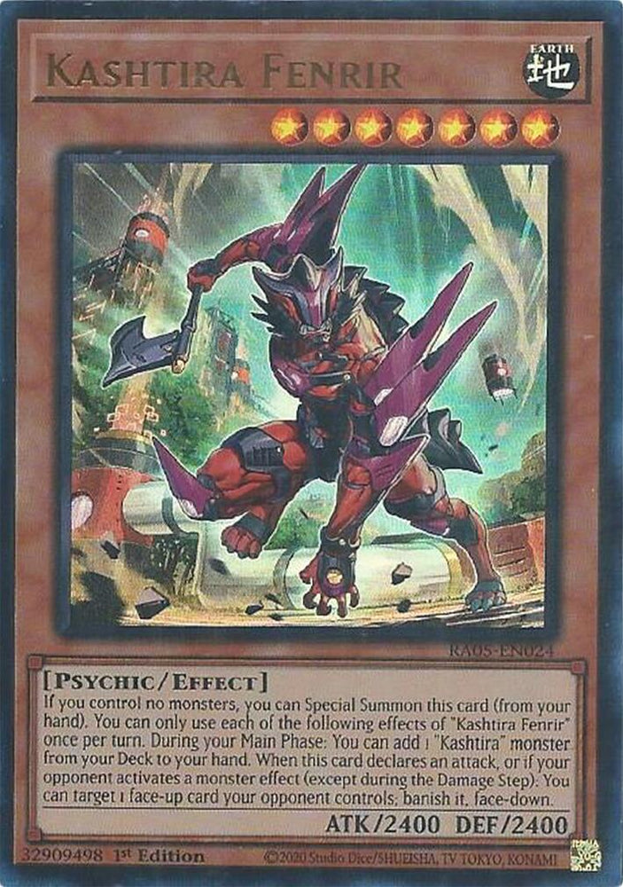 Kashtira Fenrir [RA05-EN024] Ultra Rare - Yugioh Cards For Your TCG Needs!