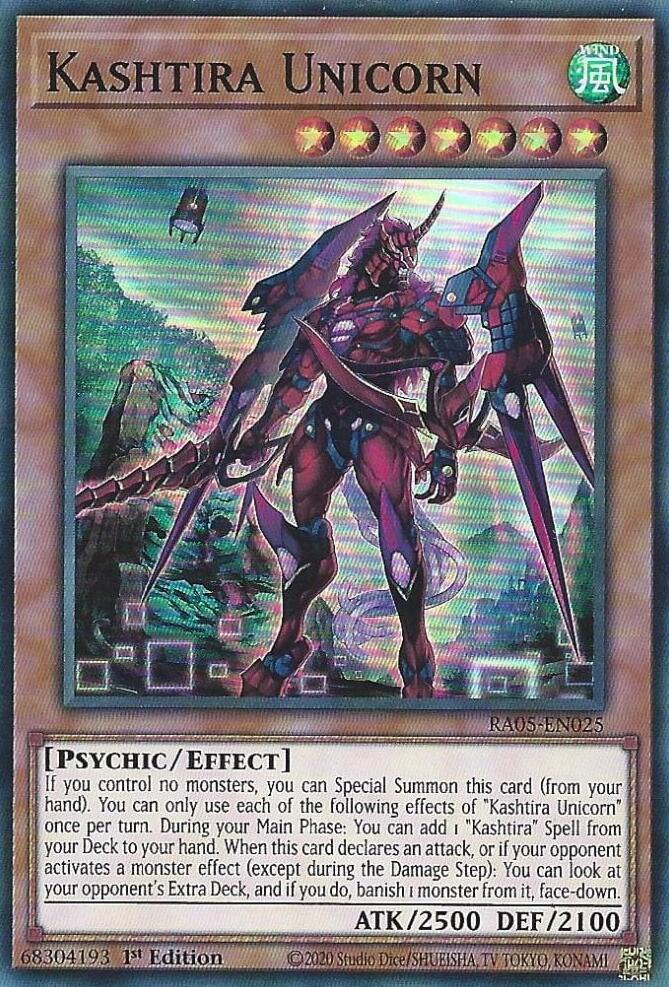 Kashtira Unicorn [RA05-EN025] Super Rare - Yugioh Cards For Your TCG Needs!
