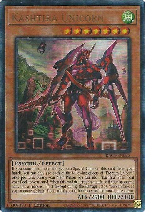 Kashtira Unicorn [RA05-EN025] Ultimate Rare - Yugioh Cards For Your TCG Needs!
