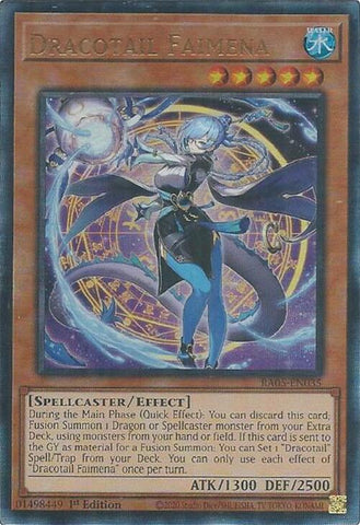 Dracotail Faimena [RA05-EN035] Ultimate Rare - Yugioh Cards For Your TCG Needs!