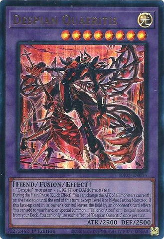 Despian Quaeritis [RA05-EN036] Ultra Rare - Yugioh Cards For Your TCG Needs!