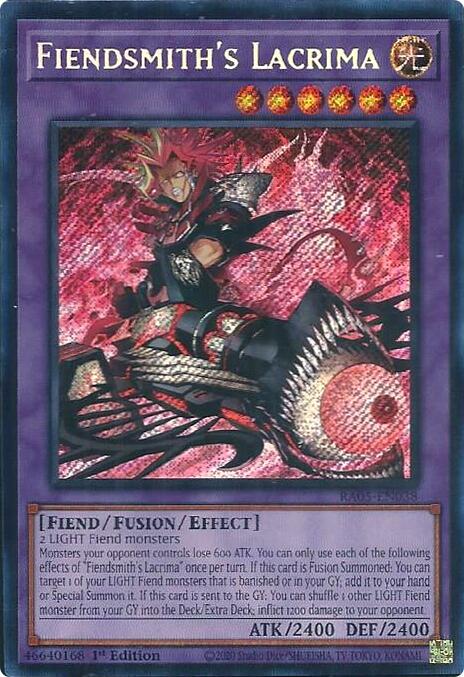Fiendsmith's Lacrima [RA05-EN038] Secret Rare - Yugioh Cards For Your TCG Needs!