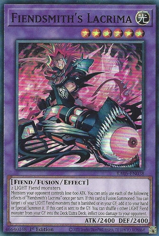 Fiendsmith's Lacrima [RA05-EN038] Super Rare - Yugioh Cards For Your TCG Needs!