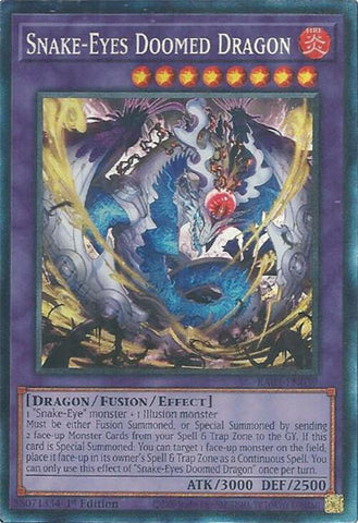 Snake-Eyes Doomed Dragon [RA05-EN039] Collector's Rare - Yugioh Cards For Your TCG Needs!