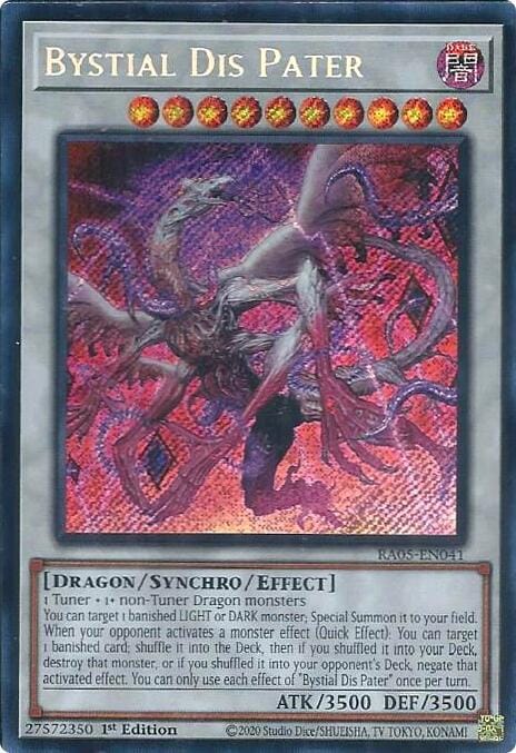 Bystial Dis Pater [RA05-EN041] Secret Rare - Yugioh Cards For Your TCG Needs!