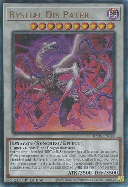 Bystial Dis Pater [RA05-EN041] Ultimate Rare - Yugioh Cards For Your TCG Needs!