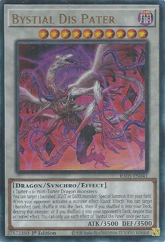 Bystial Dis Pater [RA05-EN041] Ultimate Rare - Yugioh Cards For Your TCG Needs!