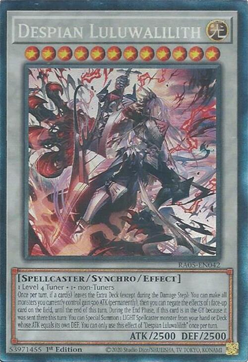 Despian Luluwalilith [RA05-EN042] Collector's Rare - Yugioh Cards For Your TCG Needs!