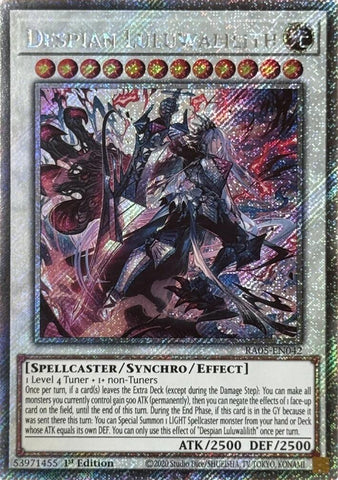 Despian Luluwalilith [RA05-EN042] Platinum Secret Rare - Yugioh Cards For Your TCG Needs!