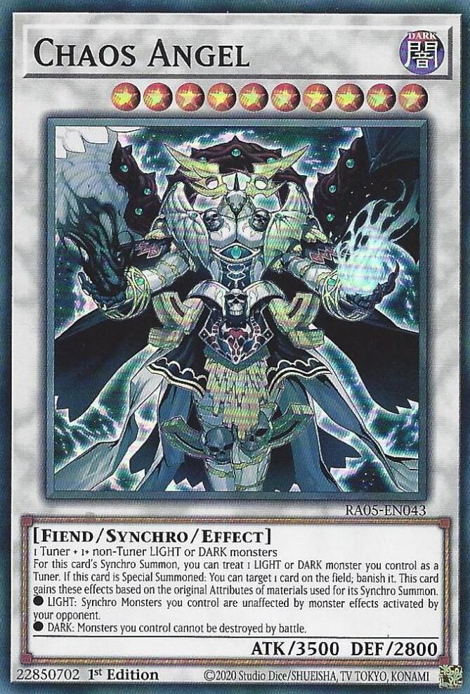 Chaos Angel [RA05-EN043] Super Rare - Yugioh Cards For Your TCG Needs!