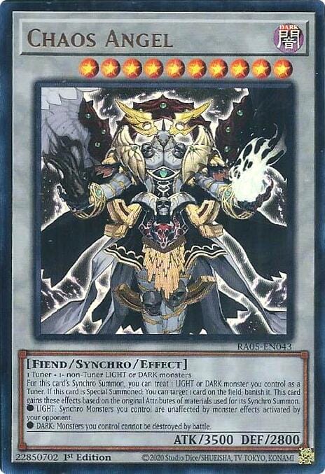 Chaos Angel [RA05-EN043] Ultra Rare - Yugioh Cards For Your TCG Needs!