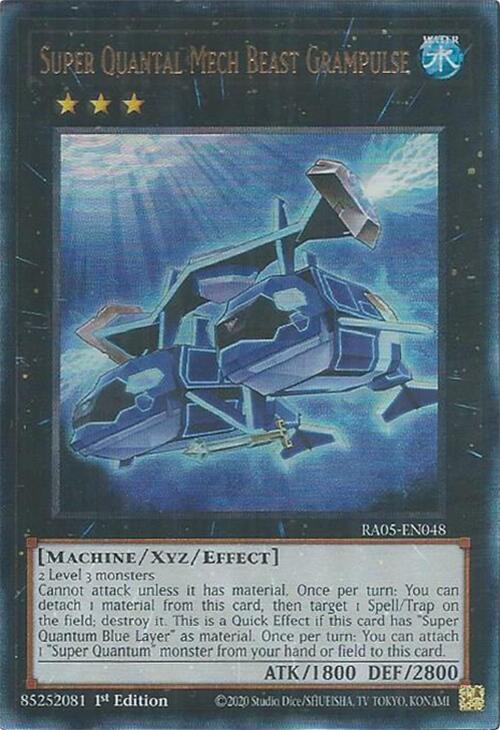 Super Quantal Mech Beast Grampulse [RA05-EN048] Ultimate Rare - Yugioh Cards For Your TCG Needs!