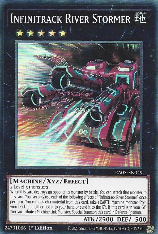 Infinitrack River Stormer [RA05-EN049] Super Rare - Yugioh Cards For Your TCG Needs!
