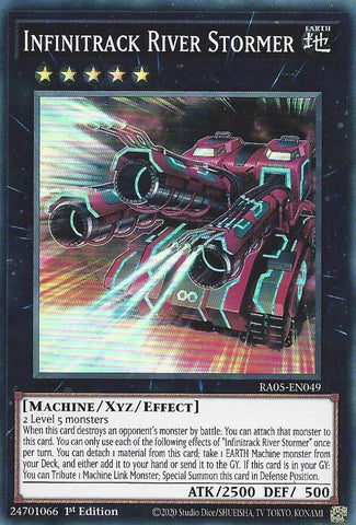Infinitrack River Stormer [RA05-EN049] Super Rare - Yugioh Cards For Your TCG Needs!