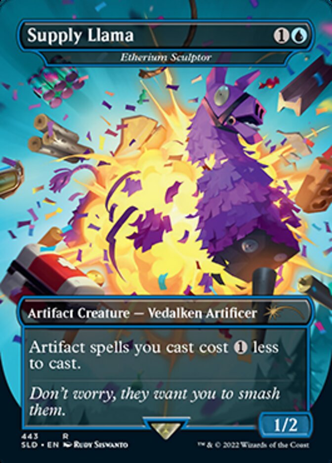 Etherium Sculptor - Supply Llama [Secret Lair Drop Series] Magic: The Gathering