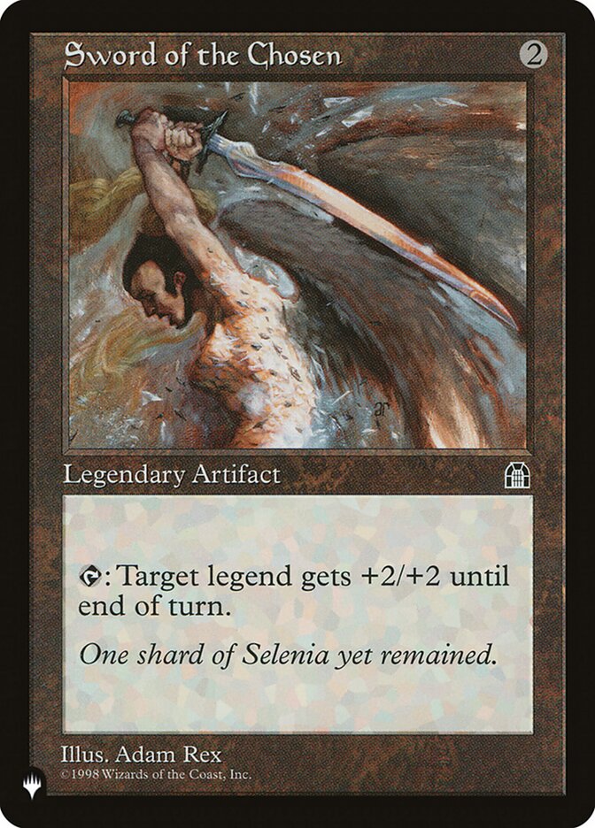 Sword of the Chosen [The List] Magic: The Gathering