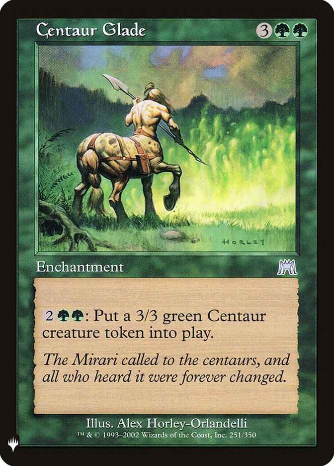 Centaur Glade [Mystery Booster] Magic: The Gathering