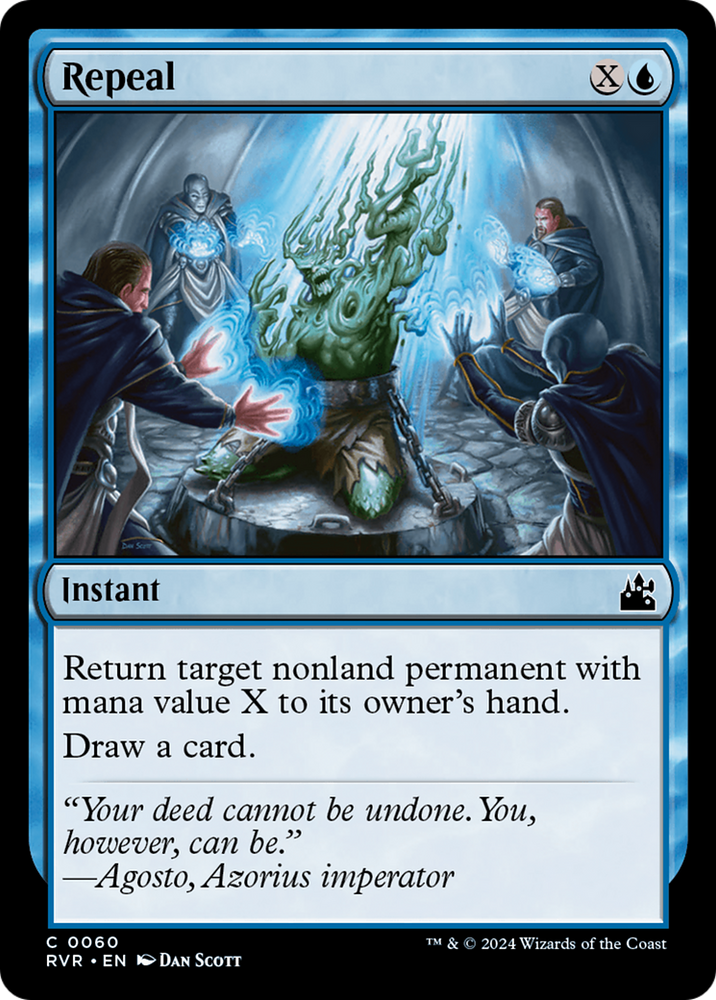 Repeal [Ravnica Remastered] Magic: The Gathering