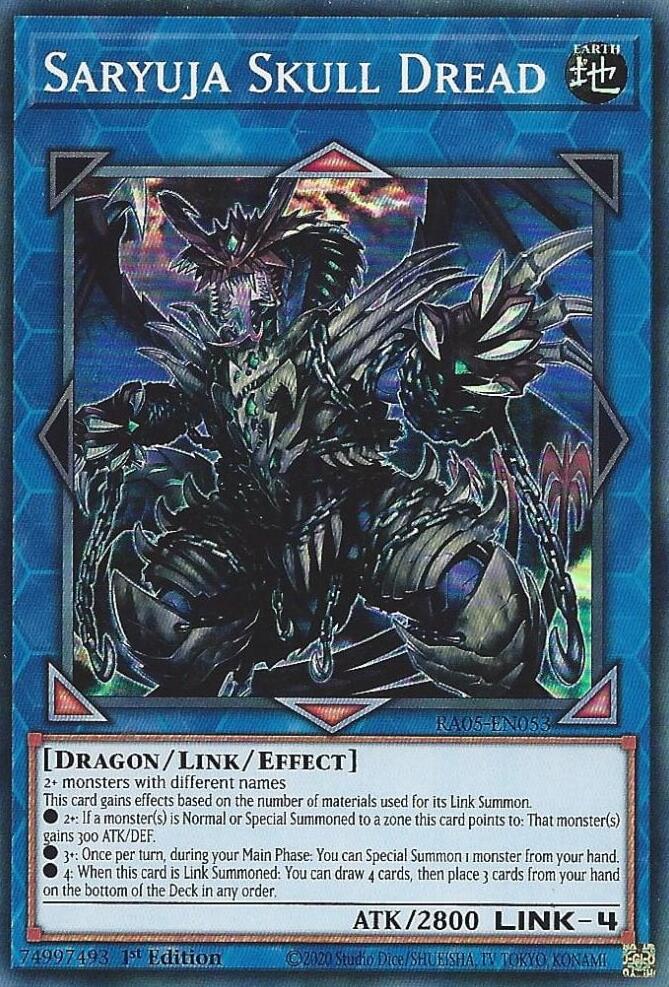 Saryuja Skull Dread [RA05-EN053] Super Rare - Yugioh Cards For Your TCG Needs!