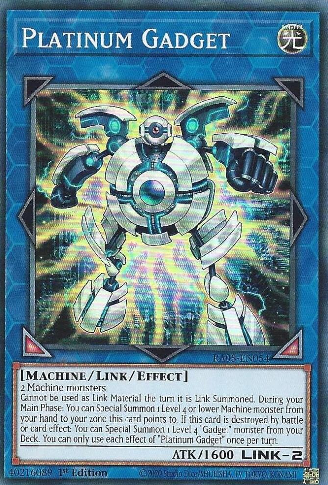 Platinum Gadget [RA05-EN054] Super Rare - Yugioh Cards For Your TCG Needs!