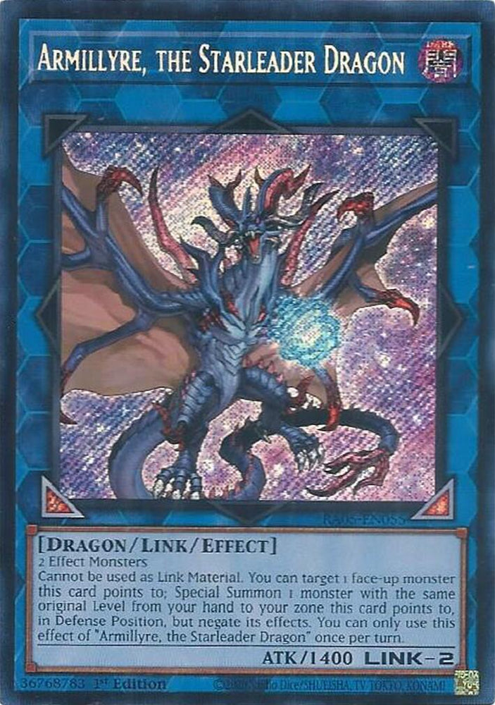 Armillyre, the Starleader Dragon [RA05-EN055] Secret Rare - Yugioh Cards For Your TCG Needs!