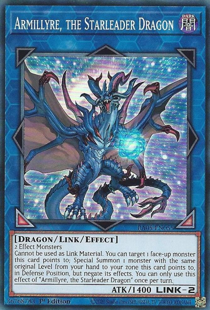 Armillyre, the Starleader Dragon [RA05-EN055] Super Rare - Yugioh Cards For Your TCG Needs!