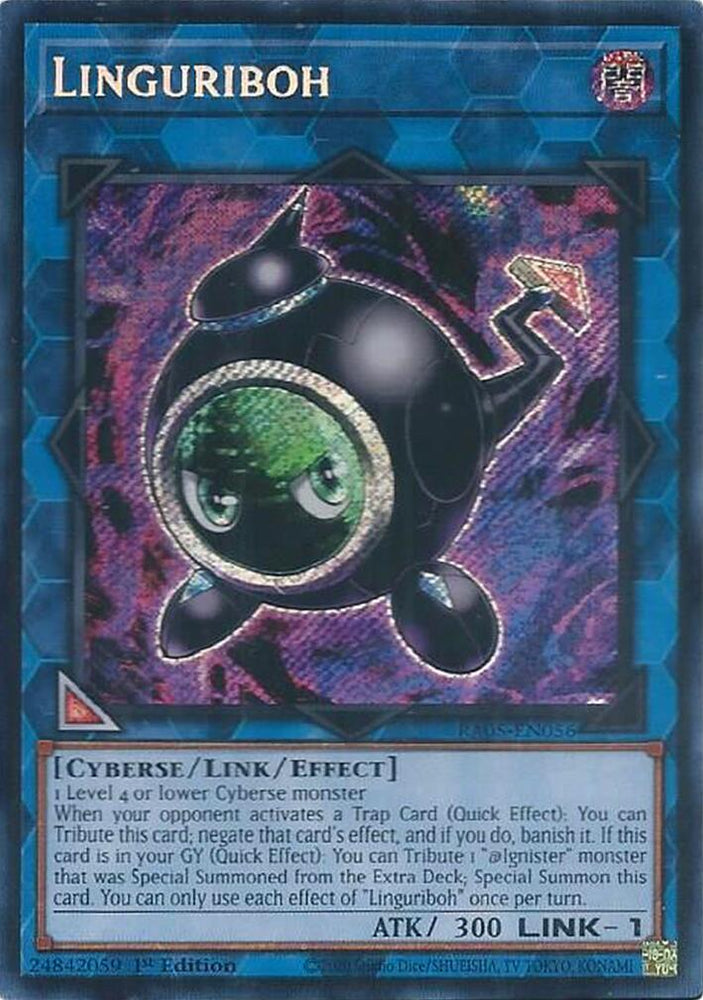 Linguriboh [RA05-EN056] Secret Rare - Yugioh Cards For Your TCG Needs!