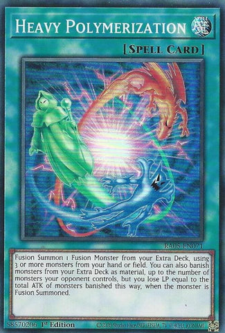 Heavy Polymerization [RA05-EN071] Super Rare - Yugioh Cards For Your TCG Needs!