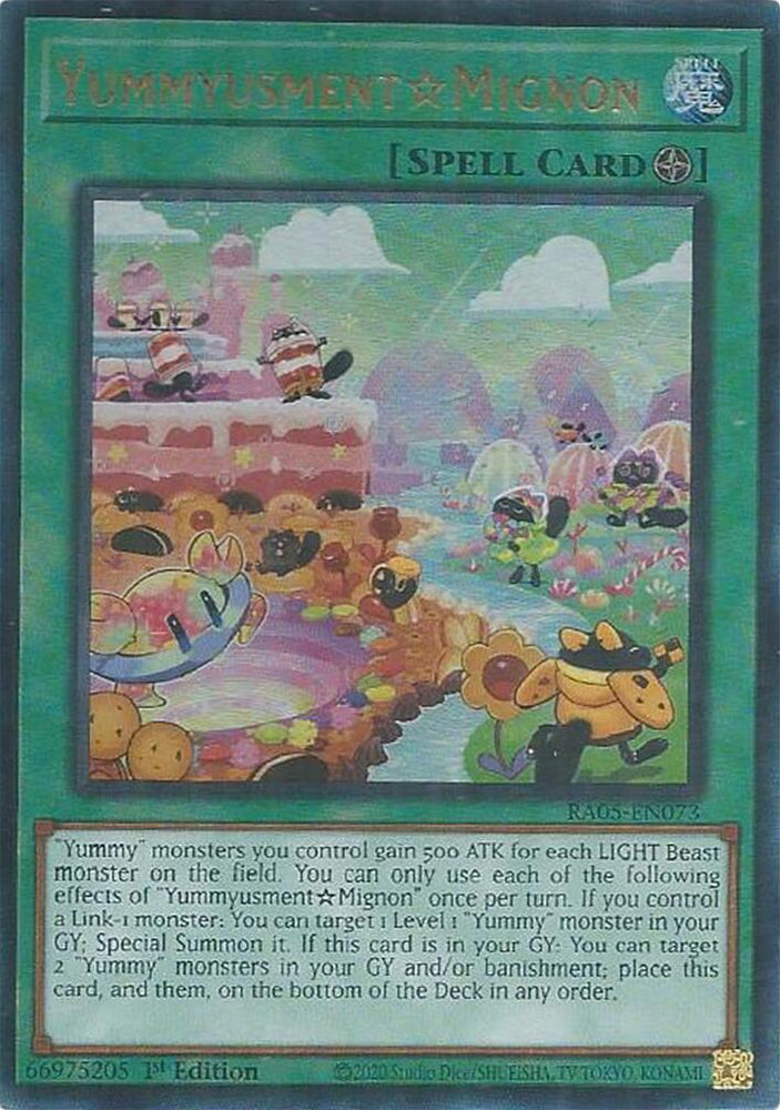 YummyusmentAcroquey (Ultimate Rare) [RA05-EN073] Ultimate Rare